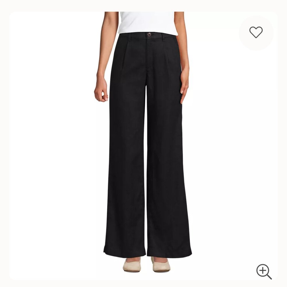 Land's End linen pants size 4